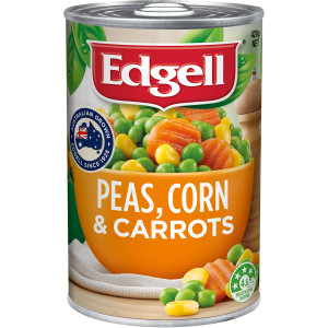 5 PACK of Edgell Peas Corn & Carrots Corn & Carrots 420g