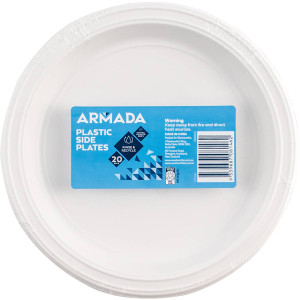 5 PACK of Armada Plastic Side Plate 20 pack