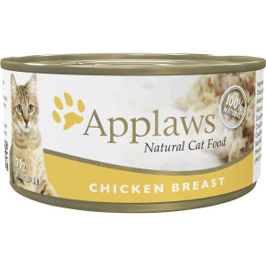 5 PACK of Applaws Cat Food Chicken Breast Tins 70g