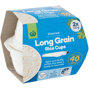 5 PACK of WW Long Grain Rice Microwave Cups 2 pack