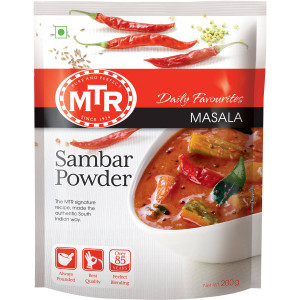 5 PACK of Mtr Sambar Powder  200g