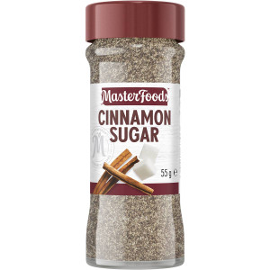 5 PACK of Masterfoods Cinnamon Sugar 55g