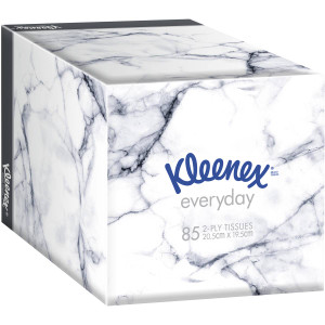 5 PACK of Kleenex Facial Tissue Cube  85 pack