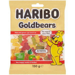 5 PACK of Haribo Gold Bears 150g
