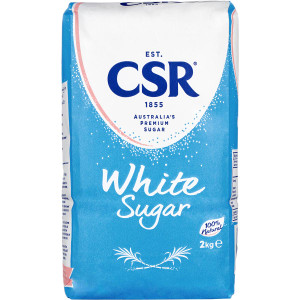 5 PACK of Csr White Sugar 2kg