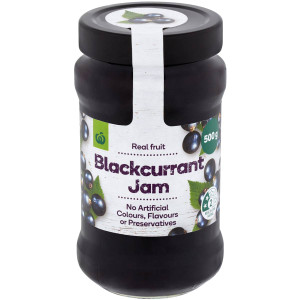 5 PACK of WW Blackcurrant Jam 500g