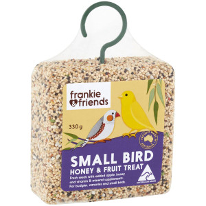 5 PACK of Frankie & Friends Small Bird Honey & Fruit Treat 330g