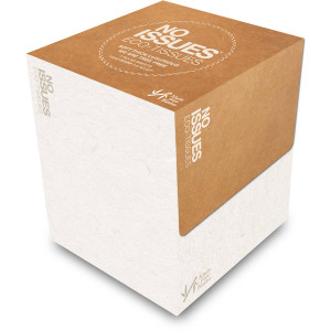 5 PACK of No Issues Facial Tissues Single Cube 60 sheets