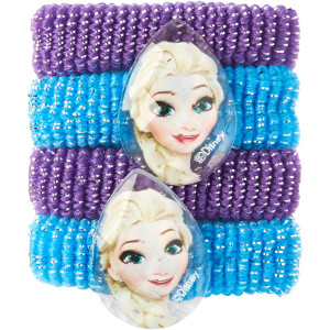 5 PACK of Frozen Elsa Hair Ties 4 pack