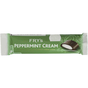 5 PACK of Frys Chocolate Bar Peppermint Cream 49g