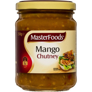 5 PACK of Masterfoods Mango Chutney Relish 250g