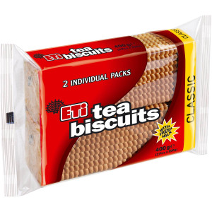 5 PACK of Eti Tea Biscuits Classic Snack 400g