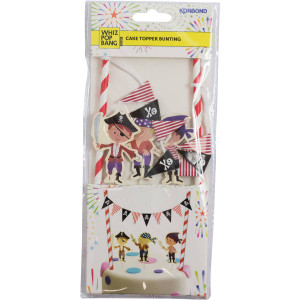5 PACK of Korbond Cake Topper Mini Bunting 19g