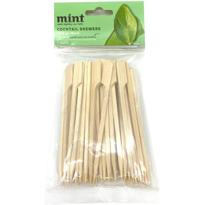 5 PACK of Mint Cocktail Skewer 50 pack