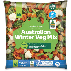 5 PACK of WW Winter Veg Mix 1kg