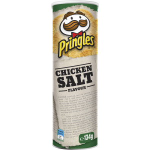 5 PACK of Pringles Chicken Salt Flavour Chips 134g