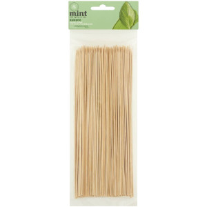 5 PACK of Mint Bamboo Skewer 25cm 200 pack