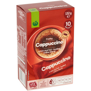 5 PACK of WW Cappucino Coffee Sachets 10 pack