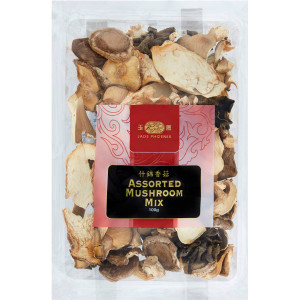 5 PACK of Jade Phoenix Mix Assorted Mushroom Mushroom Mix Assorted 100g