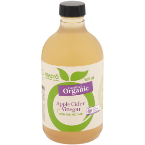5 PACK of Macro Apple Cider Vinegar 500ml