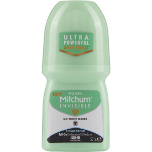 5 PACK of Mitchum Women Roll-on Antiperspirant & Deodorant 50ml