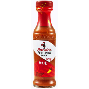 5 PACK of Nando's Sauce Peri Peri Hot 125ml