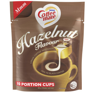 5 PACK of Nestle Coffee Mate Coffee Flavouring Hazelnut 10 pack