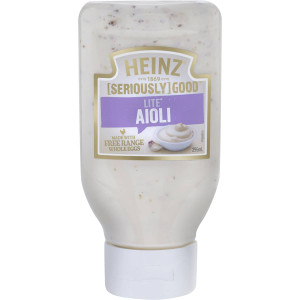 5 PACK of Heinz Seriously Good Lite Aioli