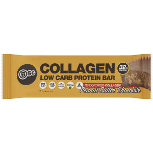 5 PACK of Body Science Collagen Low Carb Protein Bar Peanut Butter Chocolate 60g