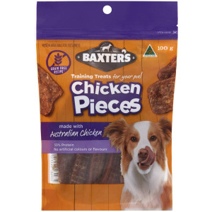 5 PACK of Baxter's Chicken Pieces 100g