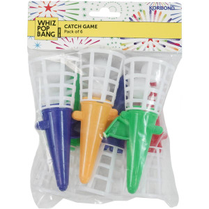 5 PACK of Korbond Whiz Pop Bang Catch Game 6 pack