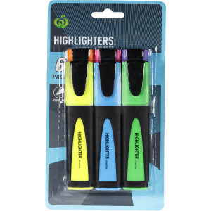 5 PACK of WW Highlighters Assorted Colours 6 pack