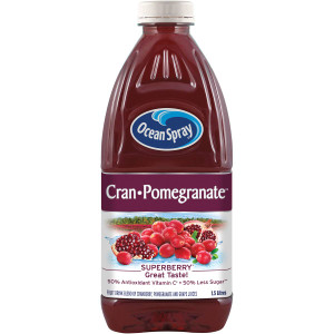 5 PACK of Ocean Spray Cran Pomegranate Juice Drink 1.5l