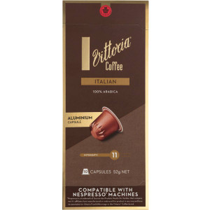 5 PACK of Vittoria Italian Nespresso Compatible Coffee Capsules pack 10