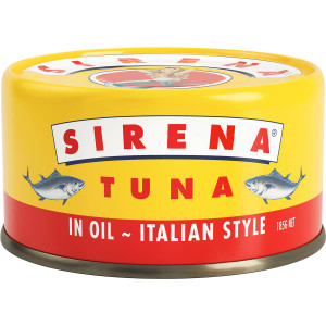 5 PACK of Sirena Tuna In Oil Italian Style 185g