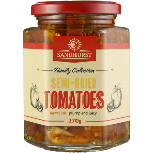 5 PACK of Sandhurst Tomatoes Semi Dried Canola Oil 270g