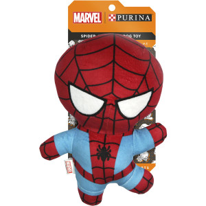 5 PACK of Purina Marvel Spider Man Dog Toy