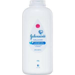 5 PACK of Johnson's Baby Powder 400g
