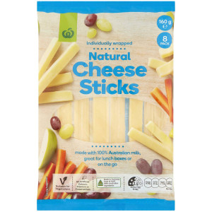 5 PACK of WW Tasty Cheese Sticks  160g