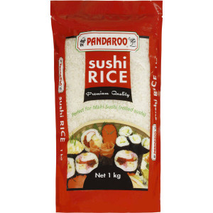 5 PACK of Pandaroo Sushi Rice  1kg