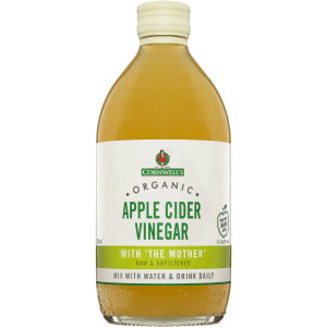 5 PACK of Cornwell's Organic Apple Cider Vinegar 500ml