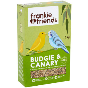 5 PACK of Frankie & Friends Budgie & Canary Bird Seed Mix 2kg