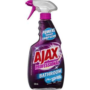 5 PACK of Ajax Professional Antibacterial Disinfectant Bathroom Clean 500ml