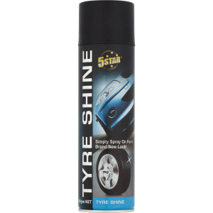 5 PACK of 5 Star Tyre Shine 350g