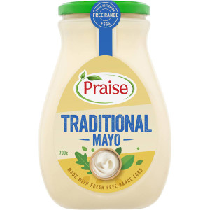 5 PACK of Praise Mayonnaise Traditional Creamy 700g