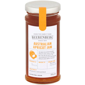 5 PACK of Beerenberg Apricot Jam 300g