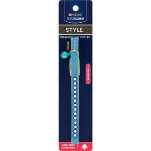 5 PACK of Total Care Diamante Cat Collar