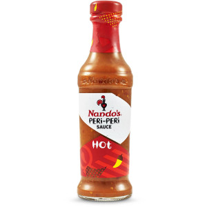 5 PACK of Nando's Hot Peri Peri Sauce 250ml
