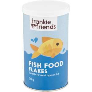 5 PACK of Frankie & Friends Fish Food Flakes 50g