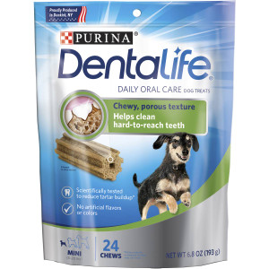 5 PACK of Dentalife Small To Medium Dog Treat 10 pack